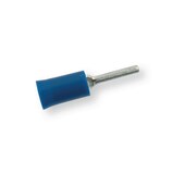 Isolierter Verbinder 1,9x1,9 mm blau